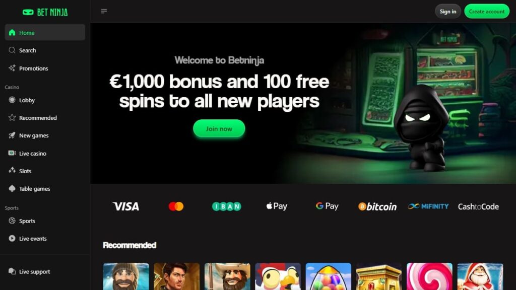 ervaringen met buitenlands online casino betninja